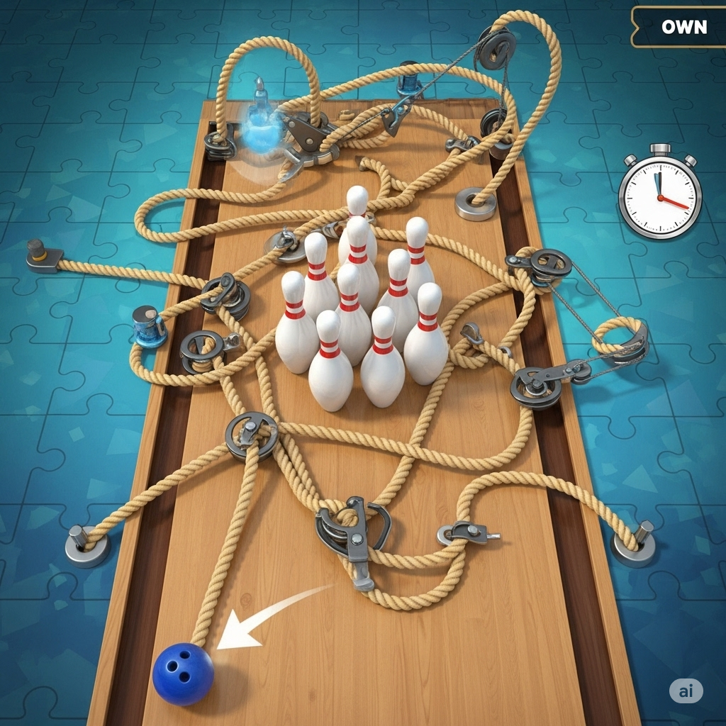 Rope Bowing Puzzle