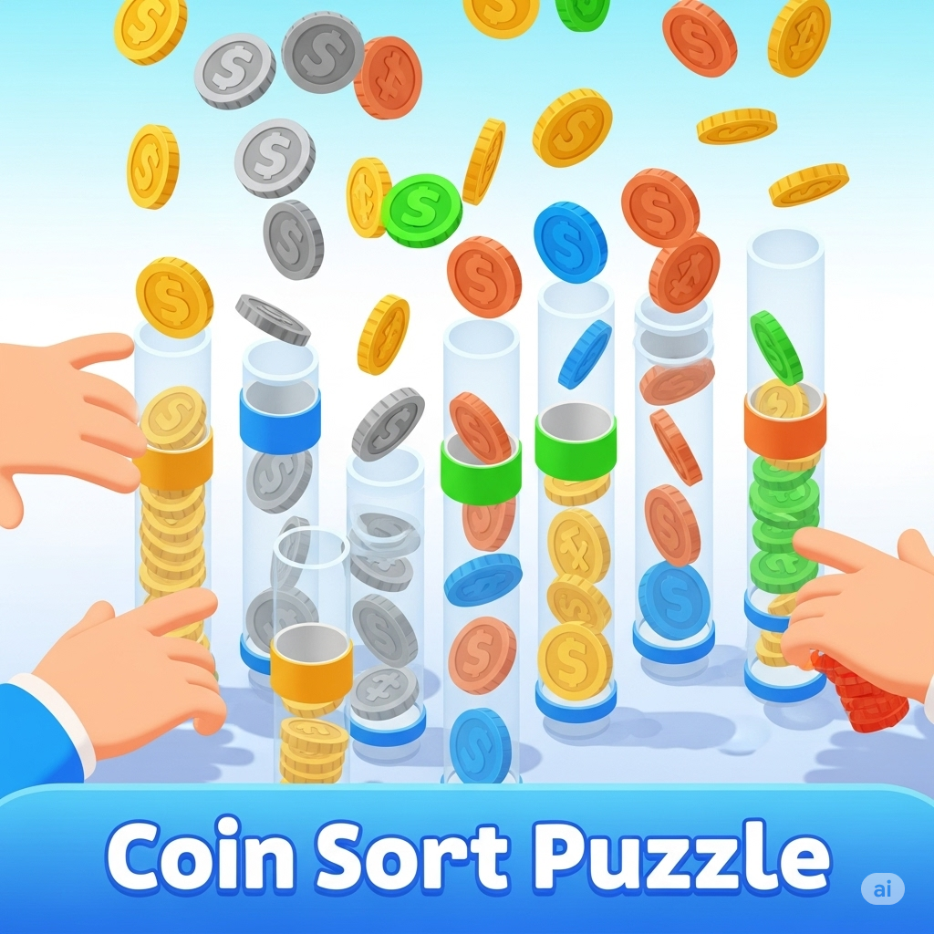 Coin Sort Puzzle