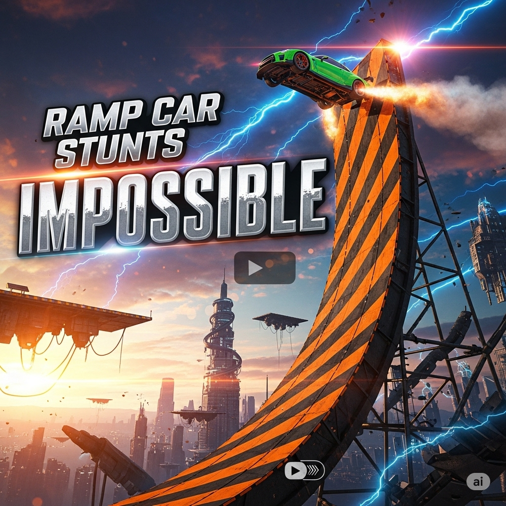 Ramp Car Stunts Impossible