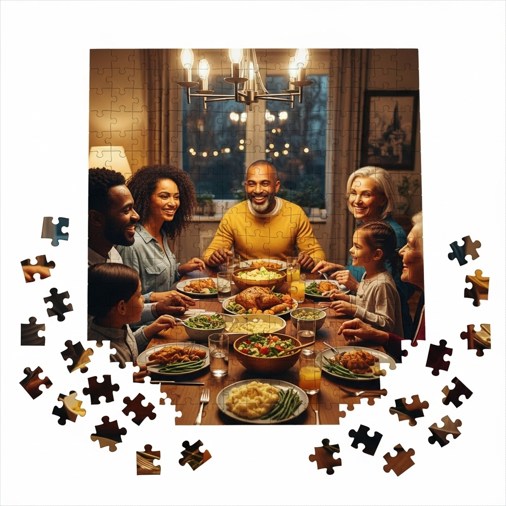 Family Dinner Jigsaw