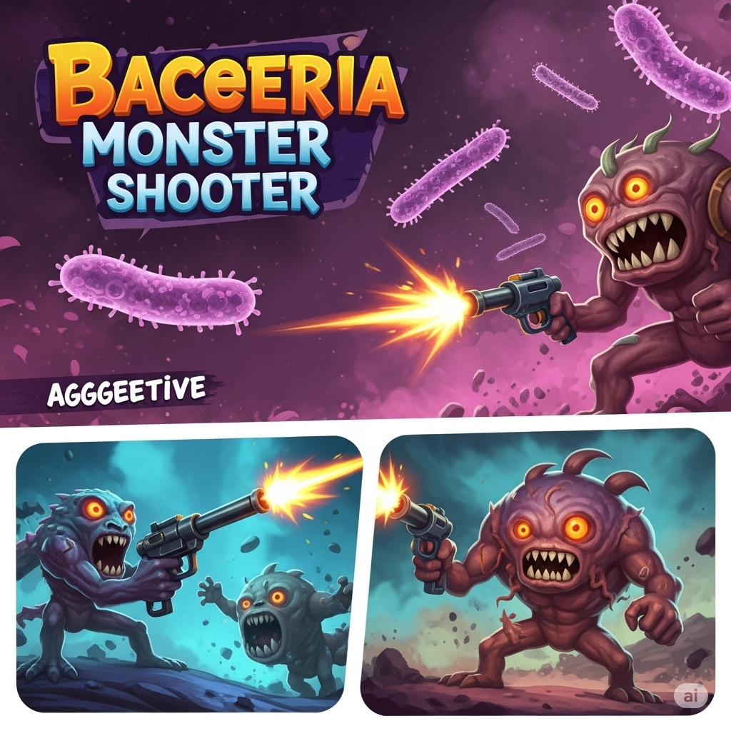 Bacteria Monster Shooter