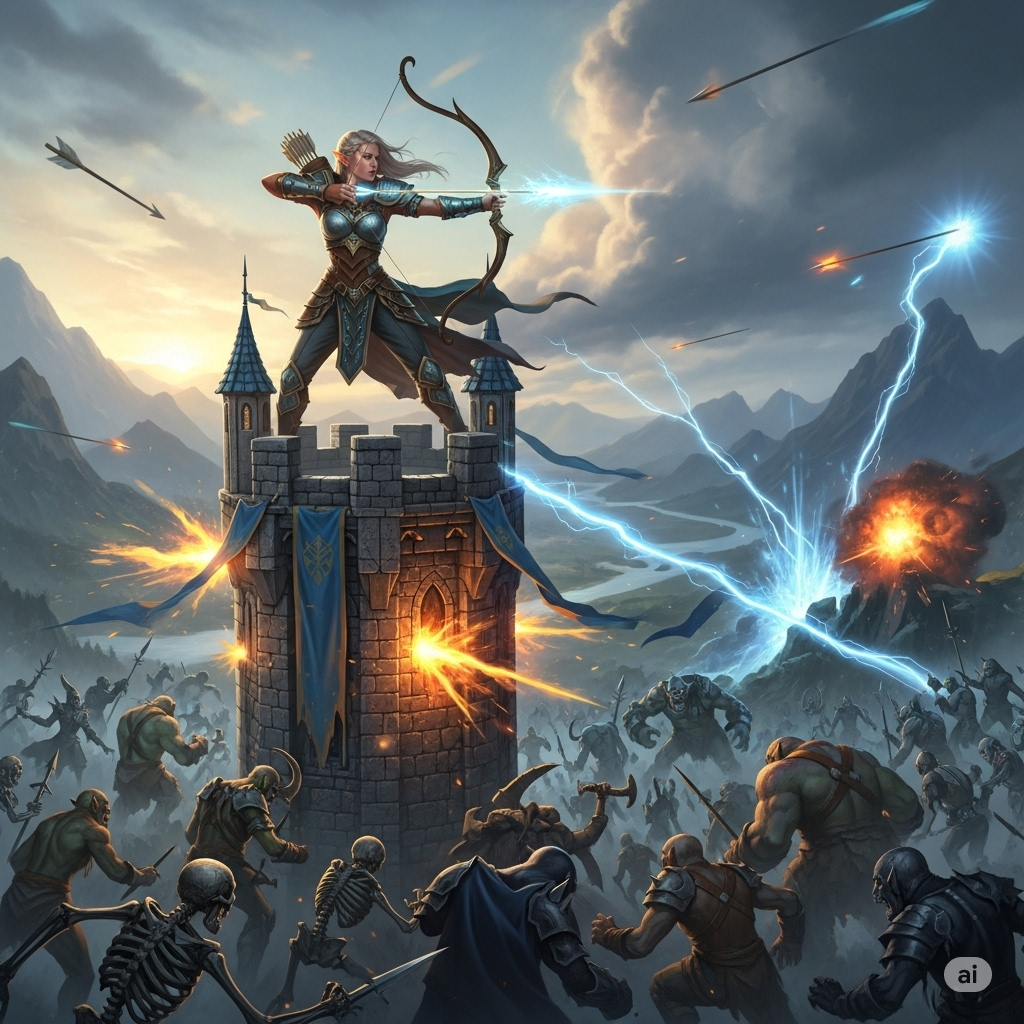 BowMaster Tower Attack