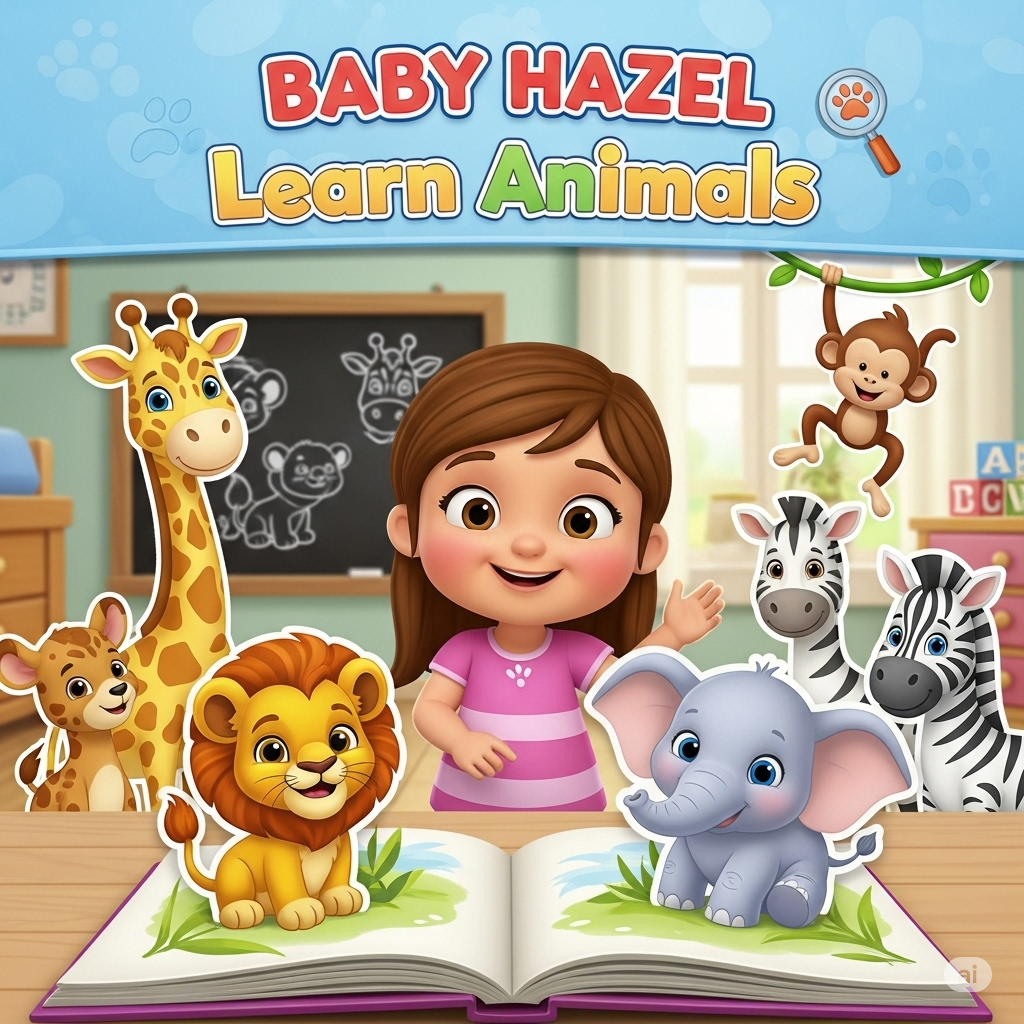 Baby Hazel Learn Animals