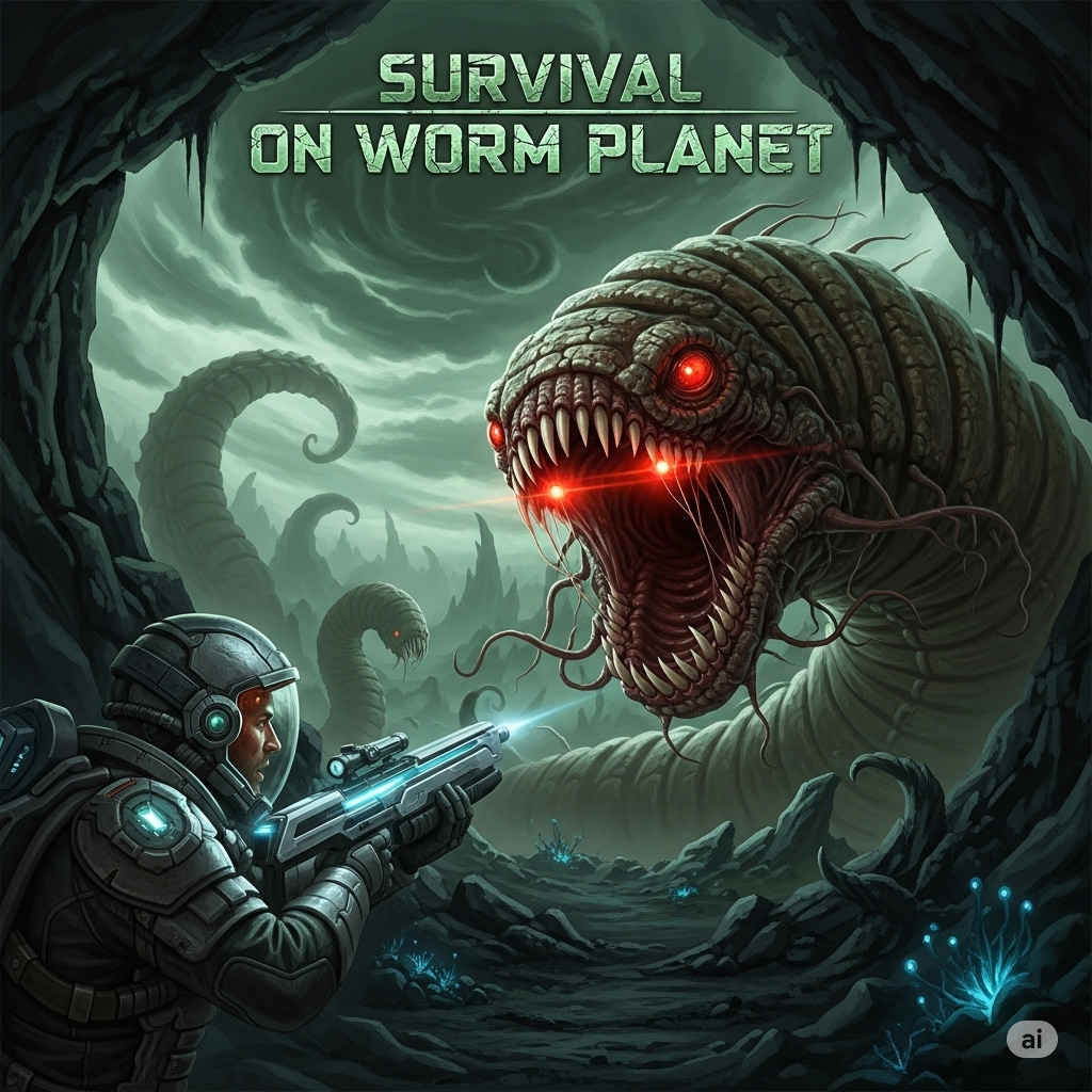 Survival On Worm Planet