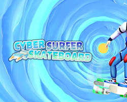 Cyber Surfer Skateboard