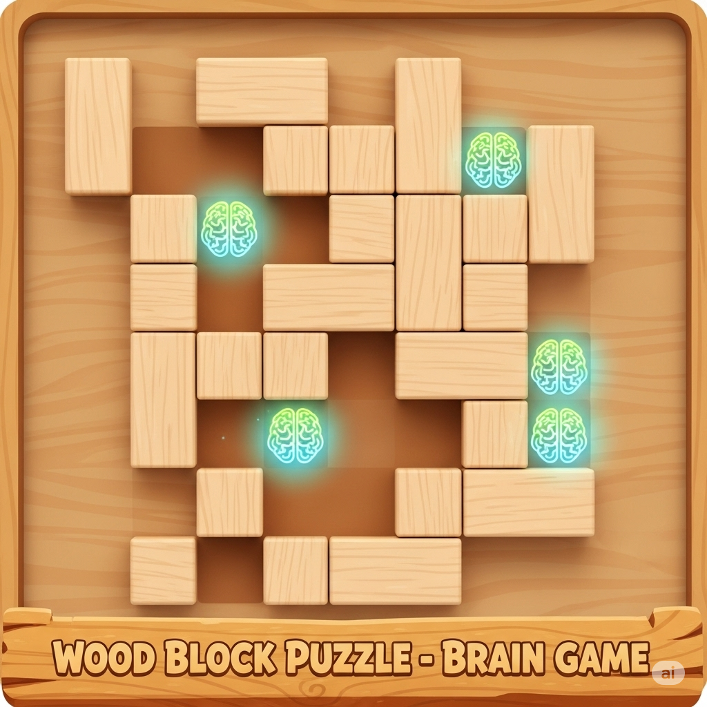 Wood Block Puzzle - Brain Game